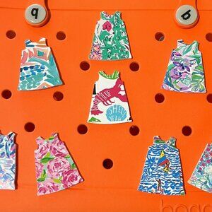 Lilly Pulitzer Shift Dress Bogg Charms-One of a Kind!